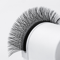 Extensions de cils individuelles faites à la main, véganes et confortables, pour salon de beauté, courbure C et D, en plateau, 0.05 0.07 5D 3D 4D, cils en forme de W, 8-15mm