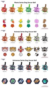 KINYU orijinal çevre dostu PU naylon köpek ücretsiz pompa ile futbol topu oyuncak interaktif futbol evcil hayvan malzemeleri sıcak ev hayvanı ürünü - Product Image 6