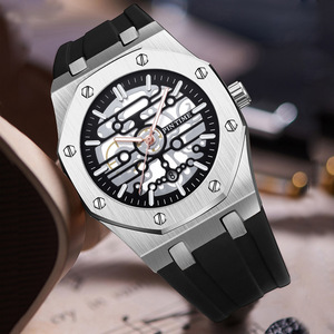 Nuevo modelo de reloj - reloj de cuarzo para hombre con diseño hueco, deportivo y casual para estudiantes, producto de nicho con resistencia al agua. - Product Image 4