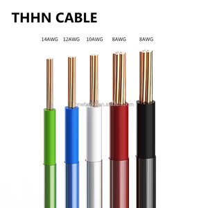 สายไฟทองแดงหุ้มฉนวนพีวีซี H07V-U H07V-K H07V-R BV RV Bvr Nya NYA F สำหรับงานก่อสร้าง - Product Image 2