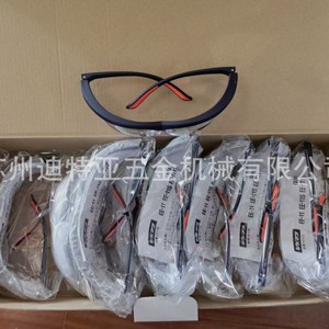 Lunettes de sécurité Shigematsu EE-11, monture noire, verres transparents, résistantes aux chocs, protection des yeux - Product Image 5