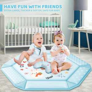 Tapis d'activités sensorielles pour bébé, inspiré de la méthode Montessori, tapis de jeu pour bébé, cadeaux de Noël et d'anniversaire pour les nourrissons - Product Image 3