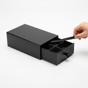 Boîtes en papier YZ, logo personnalisé, boîte à tiroir en carton, conçue pour l'emballage de parfum, emballage adapté aux produits de marque de parfum - Product Image 2