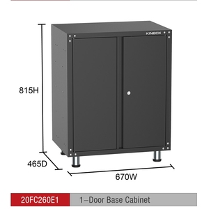 For OEM Garage Unit 2-Door Base <b>Tool</b> <b>Box</b> Case With 3-Year Warranty Customizable Dimensions for Home Garage DIY 20FC262E1 2-Door - Product Image 4