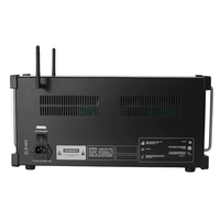 Mezclador Digital Profesional AFS24 de 24 Canales para Montaje en Rack, Caja de Audio Blanca con Control Remoto Inalámbrico Wi-Fi y BT, Control por Tablet