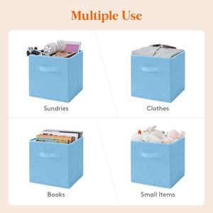 <b>Storage</b> Bins <b>Storage</b> Cubes <b>Collapsible</b> <b>Storage</b> <b>Boxes</b> Containers Organizer Baskets - Product Image 5