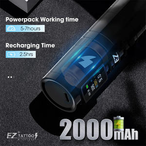 Máquina de Tatuar Inalámbrica EZ <span class=keywords><strong>EvoTech</strong></span> Pro con Pantalla OLED, Carrera de 3.5mm, Control de Velocidad PWM, Compatible con Pedal Bluetooth - Product Image 4