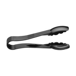 HENDI Black 228mm <b>Serving</b> <b>Tongs</b> for Hotel & Restaurant Supplies - Product Image 1
