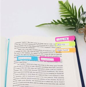 Factory Direct Sell Cheap Color Sticker Pet <b>Bookmark</b> Index Sticky Notes Sticker School Office Supplies Memo Pads - Product Image 3