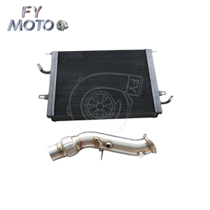 Radiatore + Downpipe per <span class=keywords><strong>BMW</strong></span> <span class=keywords><strong>B48</strong></span> F32 F33 F36 420i 430i 430ix 2.0T 2016 + - Product Image 2