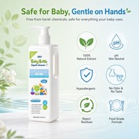 Liquide vaisselle pour enfants Nary Organic, doux, écologique, pour la cuisine et la vaisselle, détergent multifonctionnel de qualité alimentaire