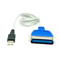 Cable USB a Puerto Paralelo 1284 para Impresora, Cable USB a Impresora, Cable de Conversión USB para Impresora Matricial