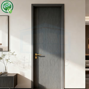 Puertas de Madera para el Hogar con Marco, Revestimiento de Madera 2026, Puertas Interiores Impermeables de Madera para Hotel - Product Image 5