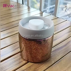 Vacare có thể tháo rời nắp ngoài trời thân thiện với môi tiêm đúc Titan nguyên chất thực phẩm lưu trữ container công nghệ chân không cho lâu dài - Product Image 5