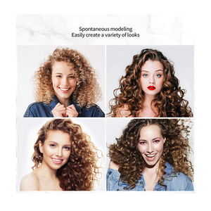 Fer <span class=keywords><strong>à</strong></span> <span class=keywords><strong>friser</strong></span> professionnel personnalisé en tourmaline <span class=keywords><strong>à</strong></span> haute chaleur, <span class=keywords><strong>machine</strong></span> <span class=keywords><strong>à</strong></span> <span class=keywords><strong>friser</strong></span> les cheveux bouclés avec 65w - Product Image 4