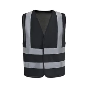 High Quality Reflective Vest High Vis Safety Reflective Vest Security Construction Reflective Vest Workwear With Logo