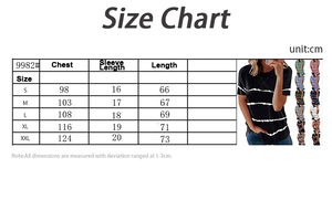 KCOA T-<span class=keywords><strong>shirt</strong></span> à manches courtes imprimé à rayures noires <span class=keywords><strong>et</strong></span> blanches pour femmes - Product Image 5