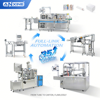 Machine de remplissage et de scellage automatique à grande vitesse pour tubes en plastique et en aluminium pour la ligne d'emballage de crème cosmétique, de dentifrice et de lotion