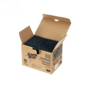 Industriel 3M 88 #   Tampon de nettoyage robuste pour sols durs, idéal pour la restauration, l'industrie et la cuisine - Product Image 6
