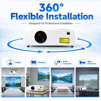 Proyector Láser WUXGA de 5200 Lúmenes con Zoom Óptico de 1.6X para Aulas y Salas de Reuniones