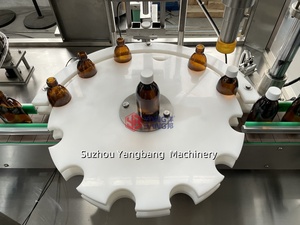 Çin fabrika otomatik 250ml 100ml şurup cam şişe sıvı dolum ve kapatma sızdırmazlık ekipmanları hattı - Product Image 3