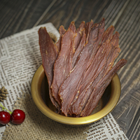 Ventas de fábrica Grain Free Premium Dry Duck Breast Dog Jerky Treats 100g Natural Delicious Vendo bien en el mercado estadounidense