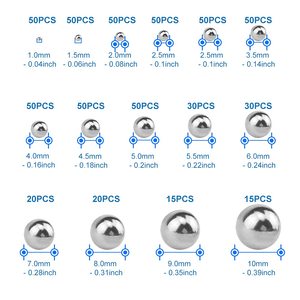 SAIGE Alta precisión 7mm Diámetro <span class=keywords><strong>420C</strong></span> Bola de acero inoxidable <span class=keywords><strong>AISI</strong></span> Estándar G28 - Product Image 5