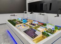 Productor de maquetas arquitectónicas de alta precisión para centros comerciales modernos