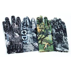 OEM personalizado verano camuflaje fino transpirable hombres selva caza pato guantes duraderos antideslizante Palma <span class=keywords><strong>cazador</strong></span> tiro senderismo guantes - Product Image 5