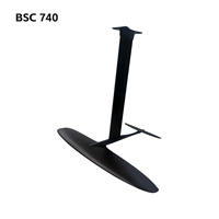 Aile avant en fibre de carbone BSC 740 pour le wing foil, haute vitesse, virages stables, AXIS - Vente chaude