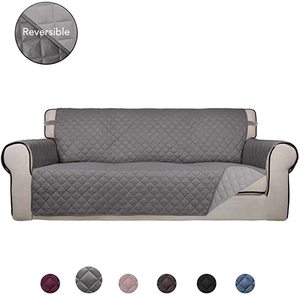 Protector de Muebles Impermeable de Tela de Gamuza, Funda de Sofá Elástica Reversible, Funda de Sofá Acolchada para Venta al por Mayor - Product Image 2