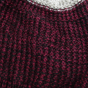 <span class=keywords><strong>Bonnet</strong></span> en tricot mélange <span class=keywords><strong>bordeaux</strong></span> avec pompon en fausse fourrure noire, chapeau d'hiver thermique pour <span class=keywords><strong>femme</strong></span>, <span class=keywords><strong>bonnet</strong></span> confortable à revers pour le froid - Product Image 3