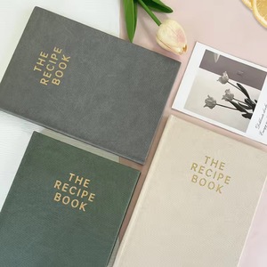 Carnet <span class=keywords><strong>de</strong></span> recettes <span class=keywords><strong>de</strong></span> <span class=keywords><strong>cuisine</strong></span> A5 à couverture rigide en stock – Personnalisation acceptée - Product Image 6