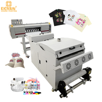 Meilleur produit amélioré Tête d'impression I3200 Machine d'impression numérique grand format Imprimante DTF DTG 60cm avec secoueur de poudre automatique