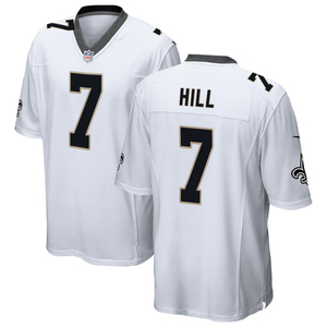 Maillot de football américain blanc 2026 New Orleans, personnalisé, brodé, pour jeunes, tenue de sport - Product Image 2