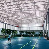 Installation rapide, grande auvente électrique en PVC résistant aux intempéries, pour garage, hangar, terrain de sport, terrain de football, terrain de padel