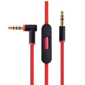 Kabel Solo2.0 3.0 mixr Studio Pro headphone mikrofon pengganti cocok untuk perbaikan nirkabel Beat dr dre headphone kabel aux