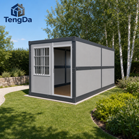 Maisons préfabriquées modernes portables et isolées, résistantes aux intempéries, maisons conteneurs pliables pour l'hébergement des travailleurs