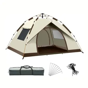Wholesale quick opening popup tent camping tents 4 persons waterproof outdoor tent
