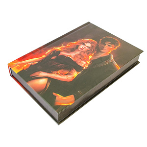 Edición especial personalizada, Colección novedosa de tapa dura, libros decorativos románticos impresos con borde rociado pintado - Product Image 5