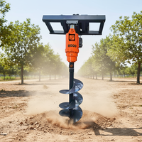 Machine de forage hydraulique personnalisée de 8000 Nm pour chargeuse compacte, idéale pour les opérations de forage en génie civil