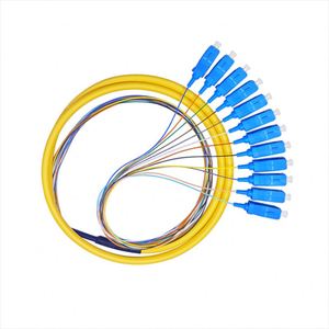 <span class=keywords><strong>12</strong></span> core SC Sợi Nhảy Singlemode Simplex Sợi Quang <span class=keywords><strong>Pigtail</strong></span> cáp <span class=keywords><strong>breakout</strong></span> dây vá - Product Image 1