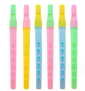 Vente chaude Nouveau Produit Pas Cher Sifflet En Plastique Jouet Promotionnel <span class=keywords><strong>Clarinette</strong></span> Colorée Enfants Instruments de Musique jouets - Product Image 2