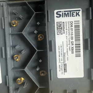 SIMTEKs D08.0006.12 VR X400 Hartmetall-Einstechplatten CNC Vollradius-Inneneinstechwerkzeug R0.6 W1.2 Min. Bohrung 8mm - Product Image 1