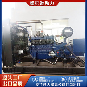 Groupe électrogène au gaz Weifang 200 kW, refroidissement par eau, 380/220 V, IP54, pour usage en élevage - Product Image 2