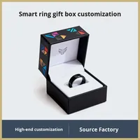 Boîtes cadeaux personnalisées en carton gris de haute qualité, écologiques, recyclables, à fermeture magnétique, en forme de livre, matériaux recyclés, électronique grand public