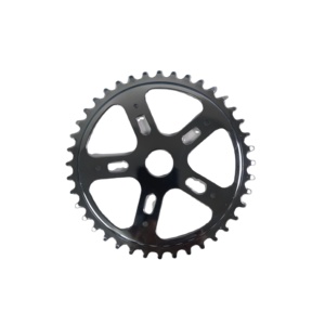 2024 130BCD vélo pliant roue à chaîne dent négative positive 54T 56T roue à chaîne vélo plateau pour pièces de cyclisme - Product Image 1