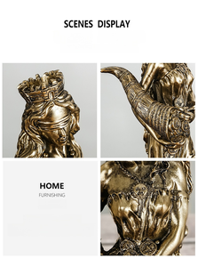 Hot bán Nhựa Cổ Hy Lạp nữ thần của sự giàu có hình trang trí - Product Image 2