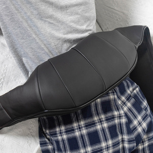 Chal eléctrico Shiatsu con cinturón vibro, masajeador portátil de cuello y hombro, celulitis, con cojín de asiento de masaje musical - Product Image 6