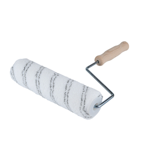 <span class=keywords><strong>Rodillo</strong></span> de pintura de 9 "con mango de madera de haya natural sin caídas ni salpicaduras - Product Image 3